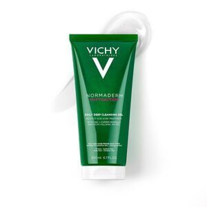 Vichy Normaderm Daily Acne Face Wash, 0.5% Salicylic Acid Cleanser, Gel Cleanser